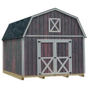 Best Barns Denver 12 ft. x 16 ft. Wood Storage Shed Kit with Floor including 4x4 Runners denver_1216df