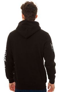 Crooks and Castles Sweatshirt Notorious Heathens Zip Up Hoodie in Black