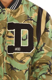 10 Deep The X Clan Varsity Jacket in DPM Camo