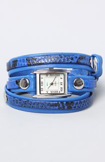 La Mer The Electric Blue Snake Watch