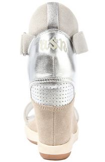 Ash Shoes Sneaker Eloise Bis in Silver, Marble and Clay
