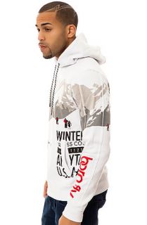 Born Fly Hoody SGT Rock Popover White