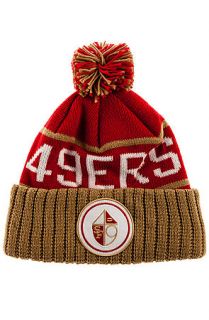 Mitchell & Ness Hat San Francisco 49ers High 5 Beanie in Red