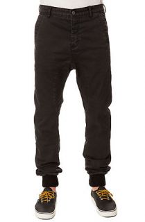 Zanerobe Pants Dynamo Denim Joggers Coated Black