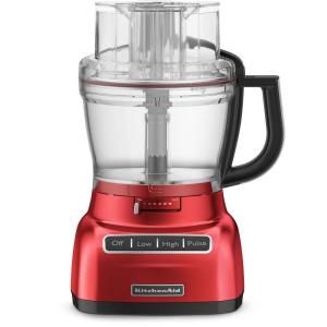 KitchenAid 13 Cup Food Processor with Mini Bowl in Empire Red KFP1333ER