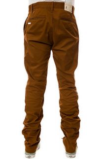 Altamont Pants Davis Slim Chino in Tobacco in Brown