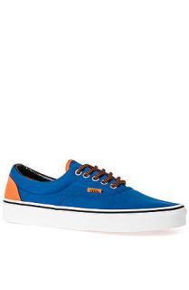 Vans Footwear Sneaker Era Sneaker in Snorkle Blue & Vermillion Orange