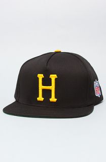 HUF The Hail Mary Classic H Snapback Cap in Black