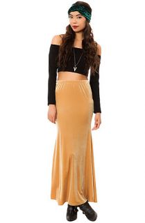 MKL Collective Skirt Midnight Velvet in Gold