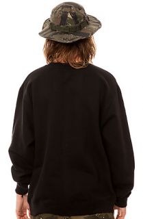 Odd Future Sweatshirt Jasper Dolphin Crewneck in Black