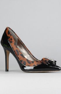 Sam Edelman The Padma Shoe in Black and Brown Leopard