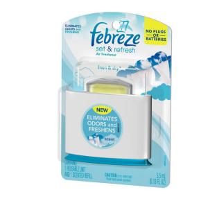 Febreze Set & Refresh Linen Sky Air Freshener 003700090189
