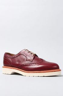 Dr. Martens Footwear Carrington Brogue Shoe in Red