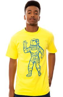 Billionaire Boys Club The OG Full Astronaut Tee in Blazing Yellow