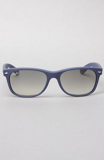 Ray Ban The 55mm New Wayfarer in Light Blue Rubber