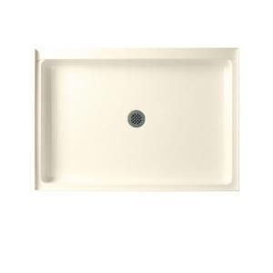 Swanstone 34 in. x 42 in. Solid Surface Single Threshold Shower Floor in Bone SF03442MD.037