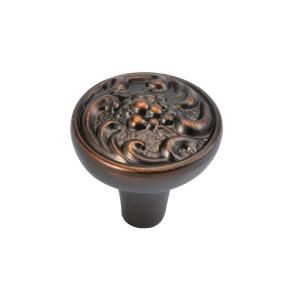 Hickory Hardware Mayfair 1 1/4 in. Refined Bronze Cabinet Knob P3094 RB