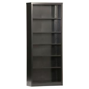Sandusky 6 Shelf Steel Bookcase in Black BQ10351384 09