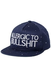 Entree LS Allergic To BS Navy Pox Strapback