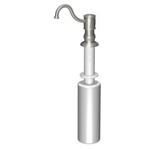 Belle Foret Soap and Lotion Dispenser in Brushed Nickel DISCONTINUED A502204BNV