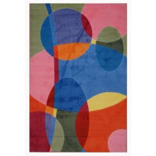 LA Rug Inc. Supreme Groovy Dots Multi Colored 39 in. x 58 in. Area Rug TSC 246 3958