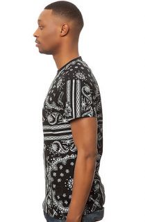 Allston Outfitters Tee The All Over Paisley in Black