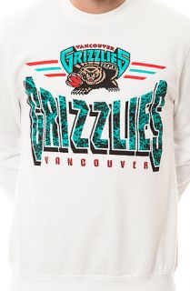 Mitchell & Ness Sweatshirt Vancouver Grizzlies Crew in White