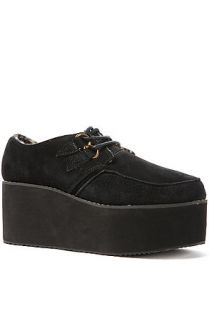 Y.R.U. Shoe Low Top Creeper Shoe in Black