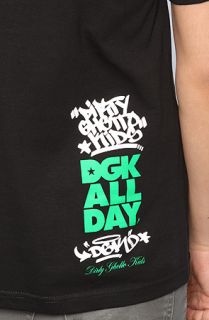 DGK The Get Money Tee in Black