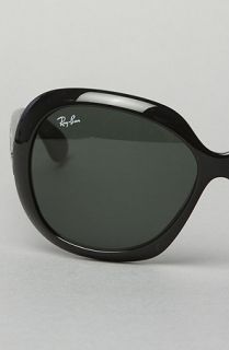 Ray Ban Sunglasses Oversized Jackie Ohh Tinted Framed Black