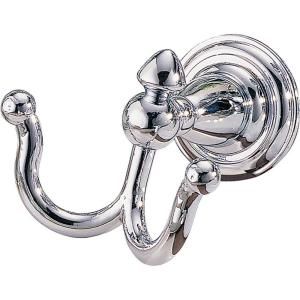 Delta Victorian Double Robe Hook in Chrome 75035