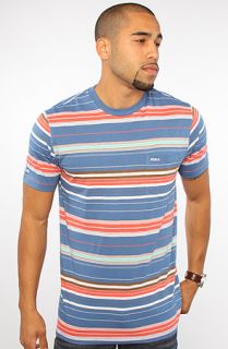 RVCA The Benny Tee in Rolling Blue
