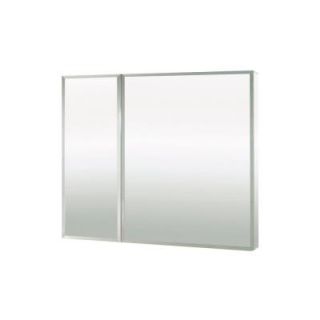 MAAX Evolution 36 in. x 26 in. Recessed or Surface Mount Mirrored Medicine Cabinet in White 105193 801 001 000