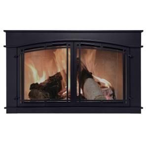 Pleasant Hearth Fieldcrest Small Glass Fireplace Doors FC 5902