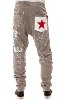 Born Fly Pants Sci Sweatpants in Heather Grey