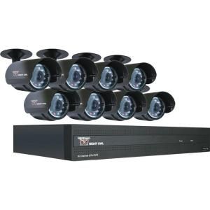 Night Owl 16 Ch. 500GB Surveillance System with 8 Indoor/Outdoor 420 TVL Cameras DISCONTINUED STA 168