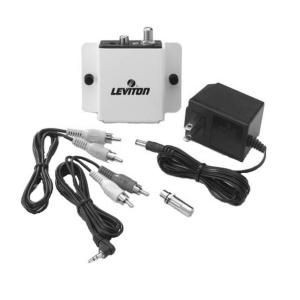 Leviton Structured Media Audio/Composite Video Signal Modulator  White 030 48213 VMA