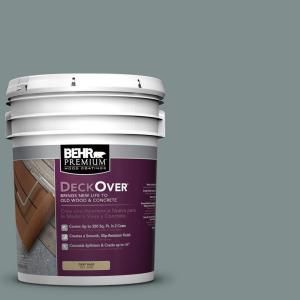 BEHR Premium DeckOver 5 gal. #SC 125 Stonehedge Wood and Concrete Paint 500005