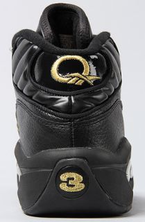 Reebok The Question Mid Sneaker in Black Gold