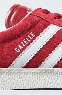 adidas The Gazelle 2 Suede Sneaker in Cardinal Light Grey White