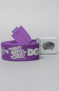 DGK The Classic 2 Scout Belt in Purple Grey