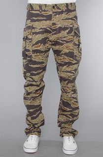 10 Deep The High Post Cargo Pants in Tiger Stripe Camo