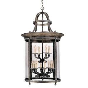 World Imports Chatham Collection Hanging Mount Outdoor French Bronze Country Influence Foyer Lantern WI161263