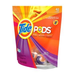 Tide PODs Spring Meadow Laundry Detergent (40 Count) 003700050966