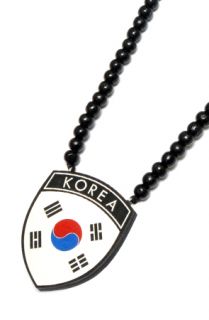 SwaggWood Korea Flag Wood Pendant