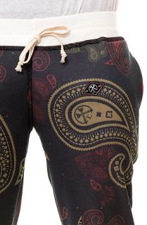 Civil Pants Sweatpants Paisley in Black