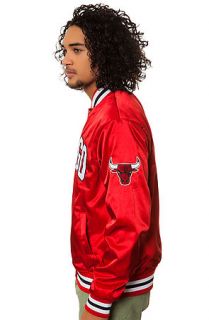 Mitchell & Ness Jacket The Chicago Bulls in Red