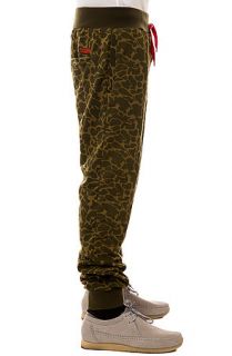 Scout Sweatpants Flyest Joggers in Army Camo Brown