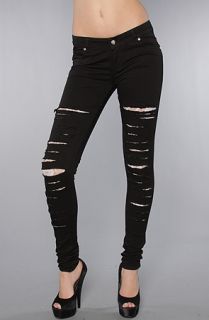Tripp NYC The Ripped Jean with White Lace