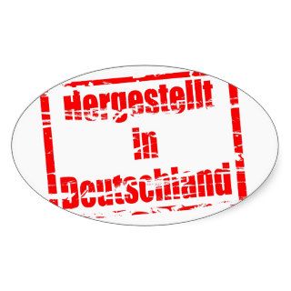 Hergestellt in Deutschland   Made in Germany Stickers